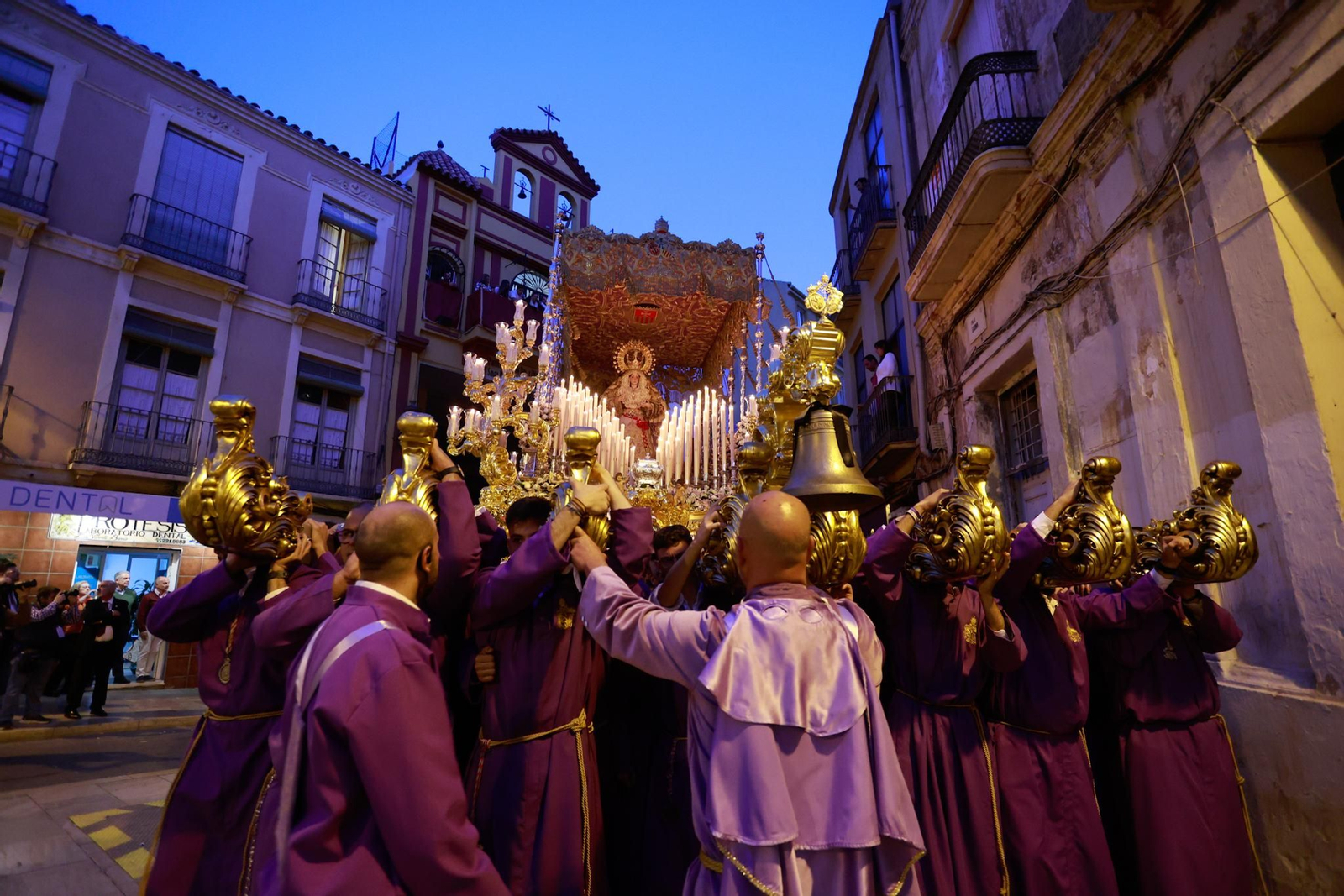 Fotos de La Sangre este Miércoles Santo en Málaga Fotos de La Sangre este Miércoles Santo en Málaga