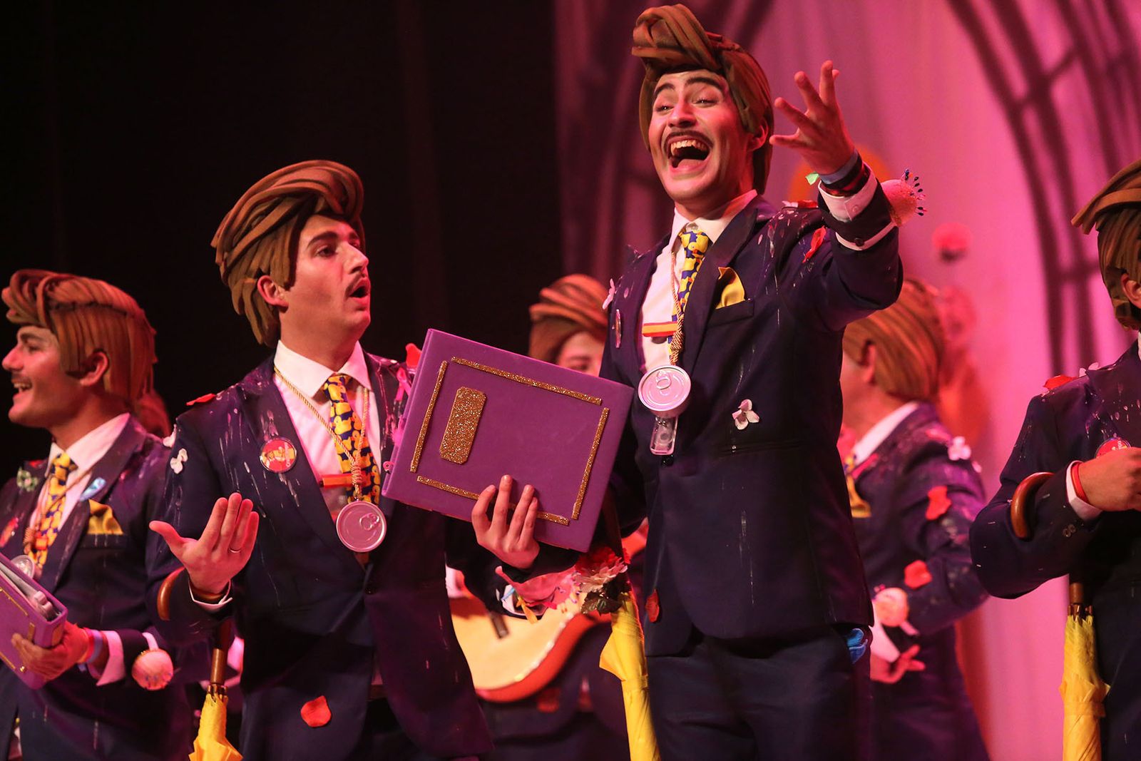 Quinto día de preliminares del Carnaval Colombino en imágenes