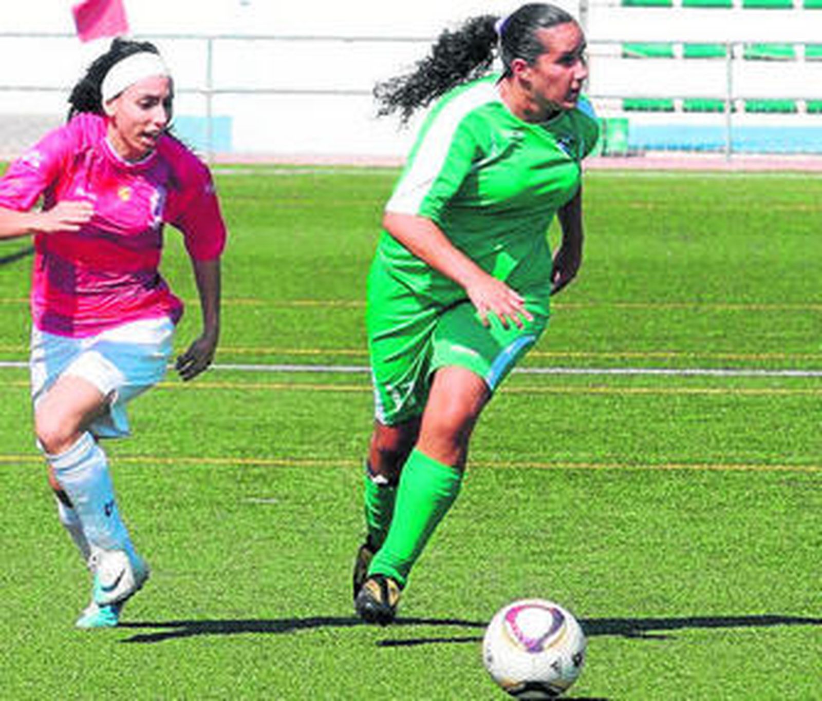 Imagen de un partido del Taraguilla femenino.