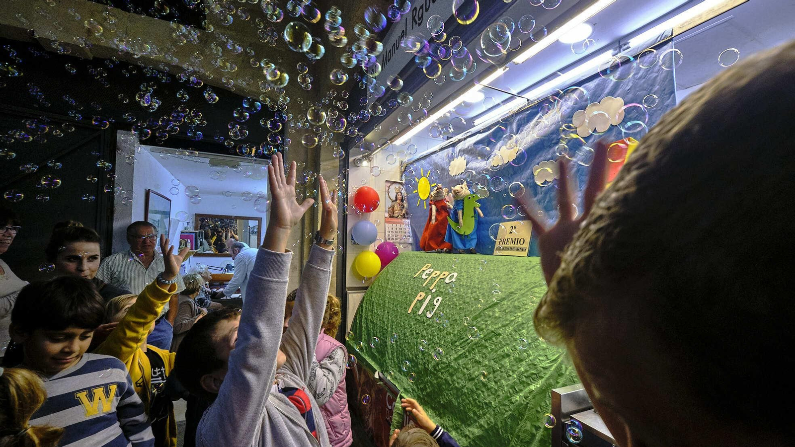 Fiesta en los mercados.