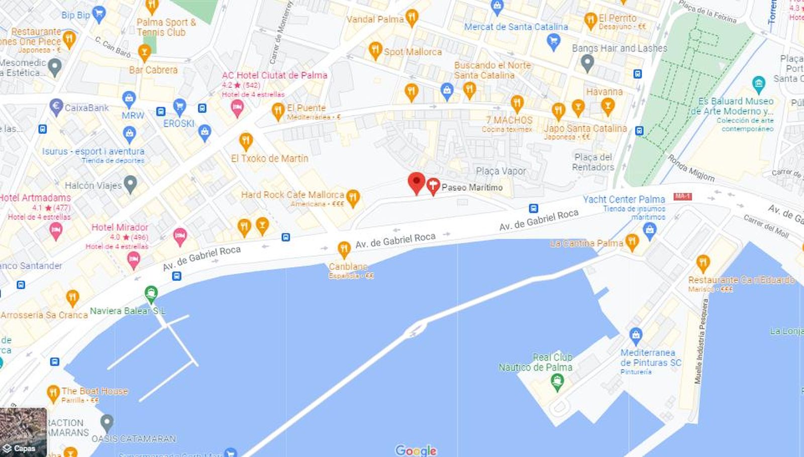 Paseo marítimo de Palma