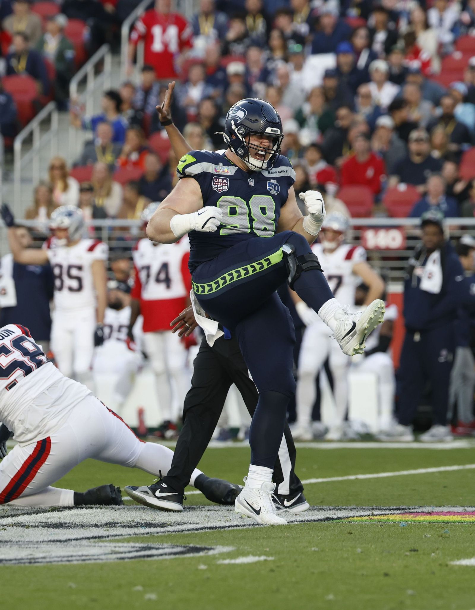 Las mejores fotos de la Super Bowl con la actuación de Bad Bunny