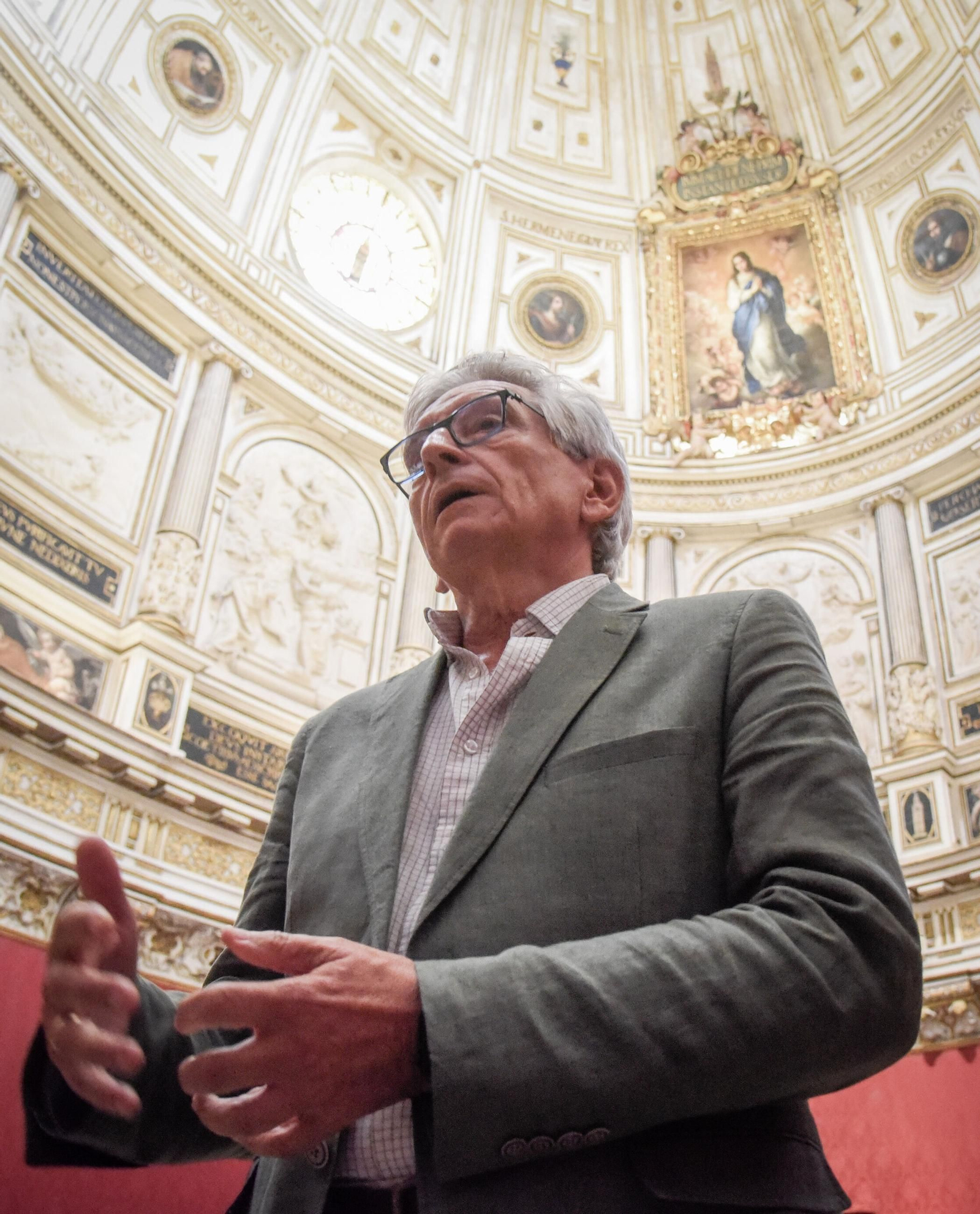 Miguel Ángel López, arquitecto de la Catedral de Sevilla.