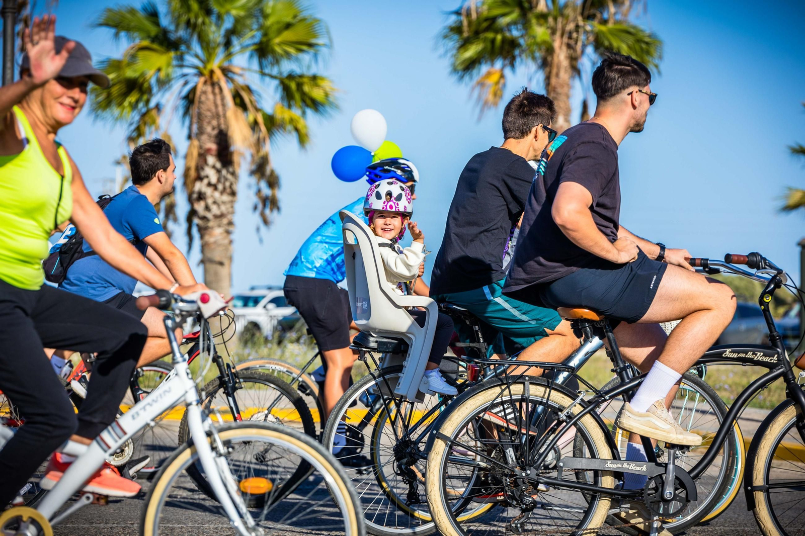 El Día de la Bicicleta en San Fernando, en imágenes