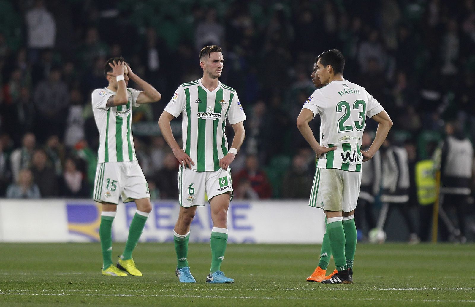 El Real Betis-Real Madrid, en imágenes