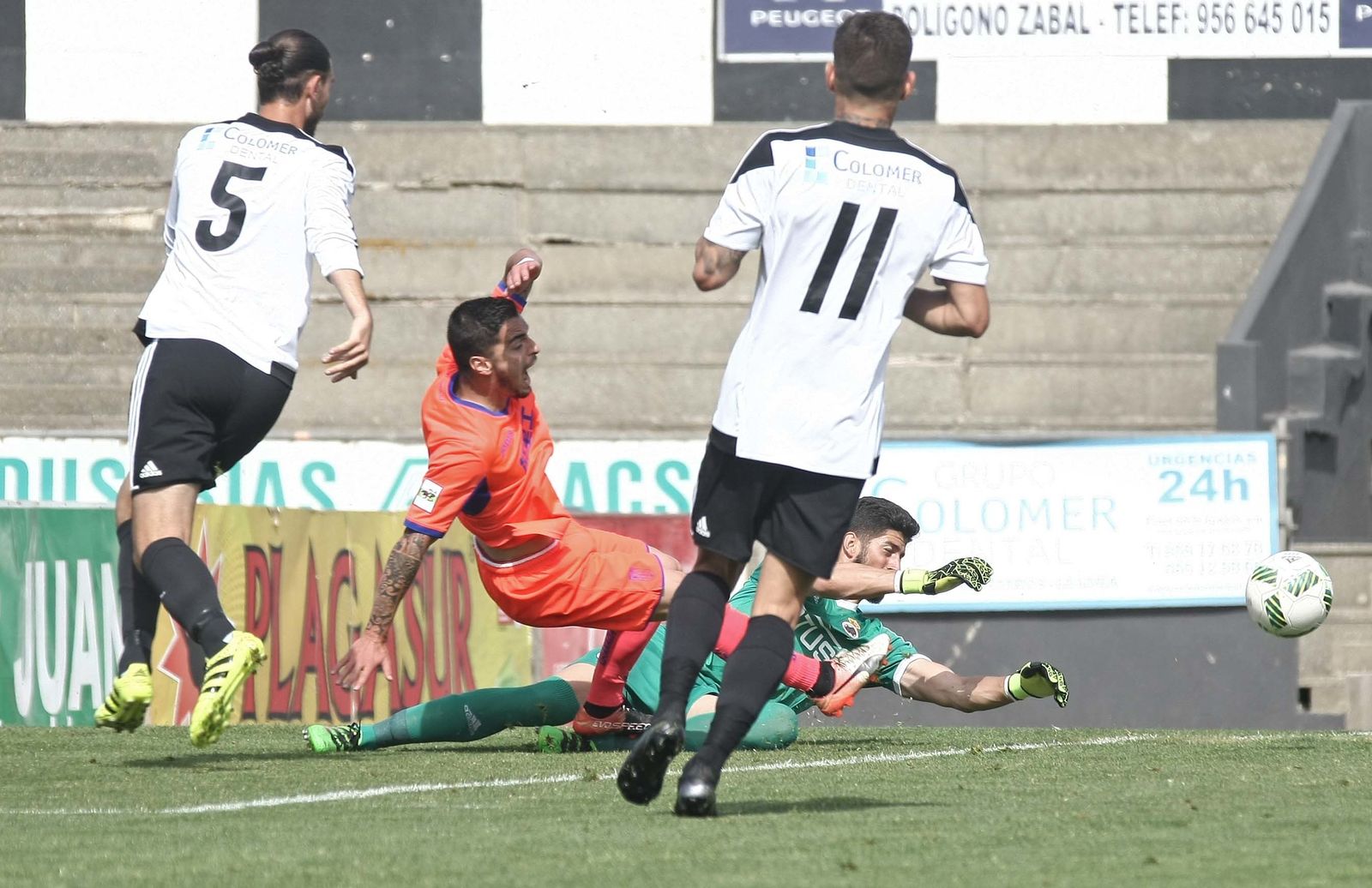 Las imágenes del Balona-Granada B