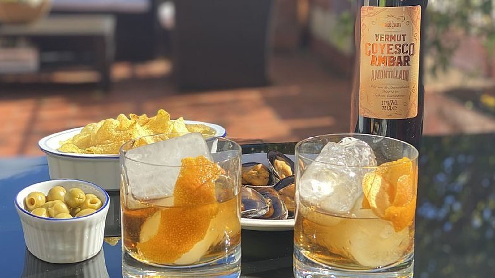 Copas de vermú Ambar