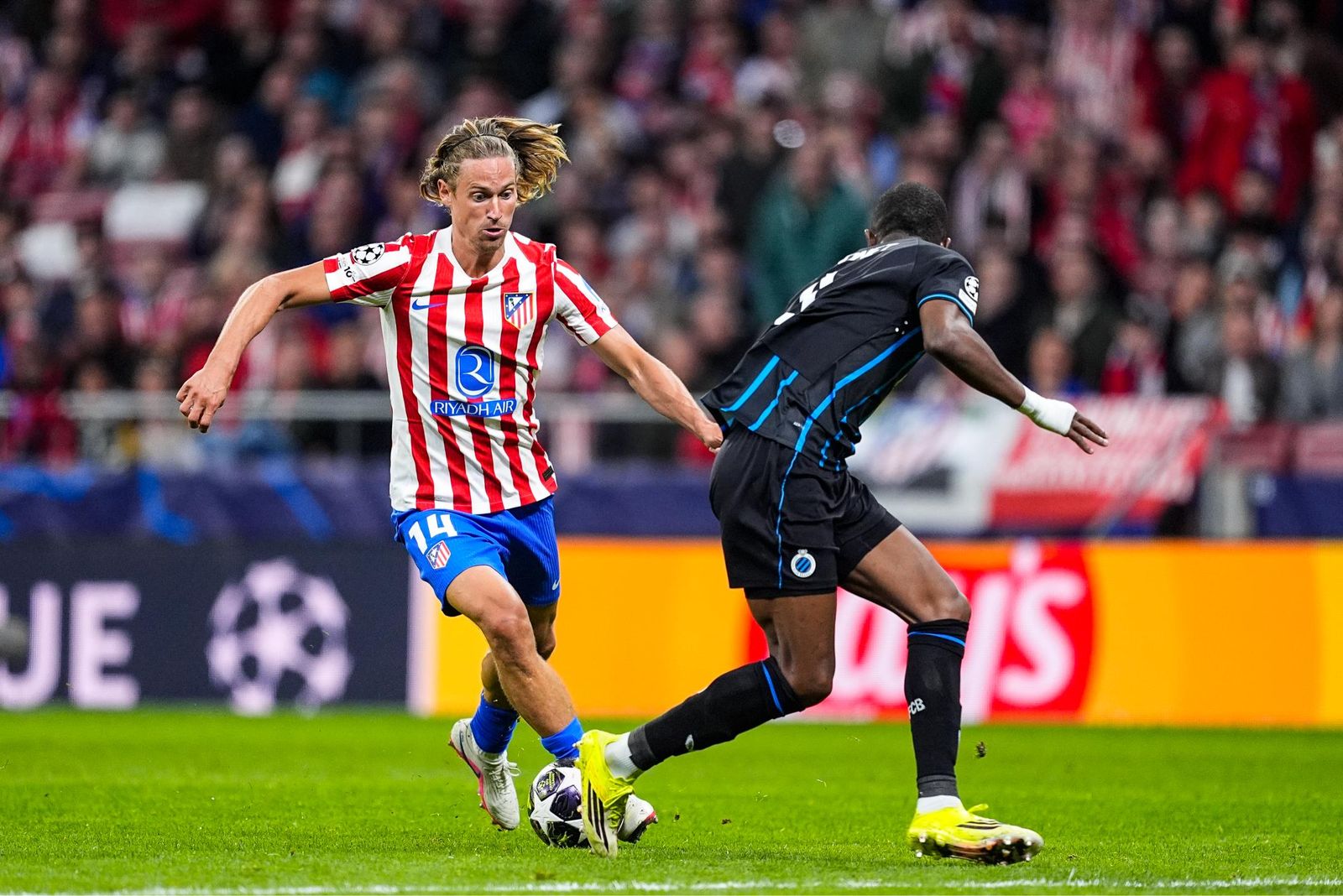 Las fotos del Atlético de Madrid-Brujas