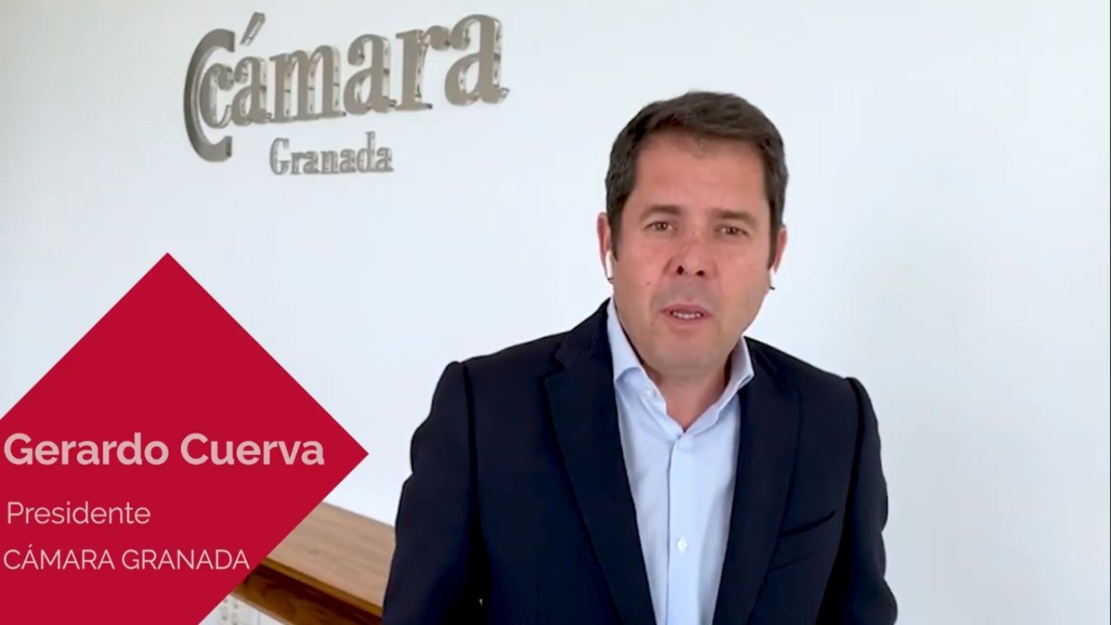 Gerardo Cuerva se dirige a las empresas de Granada