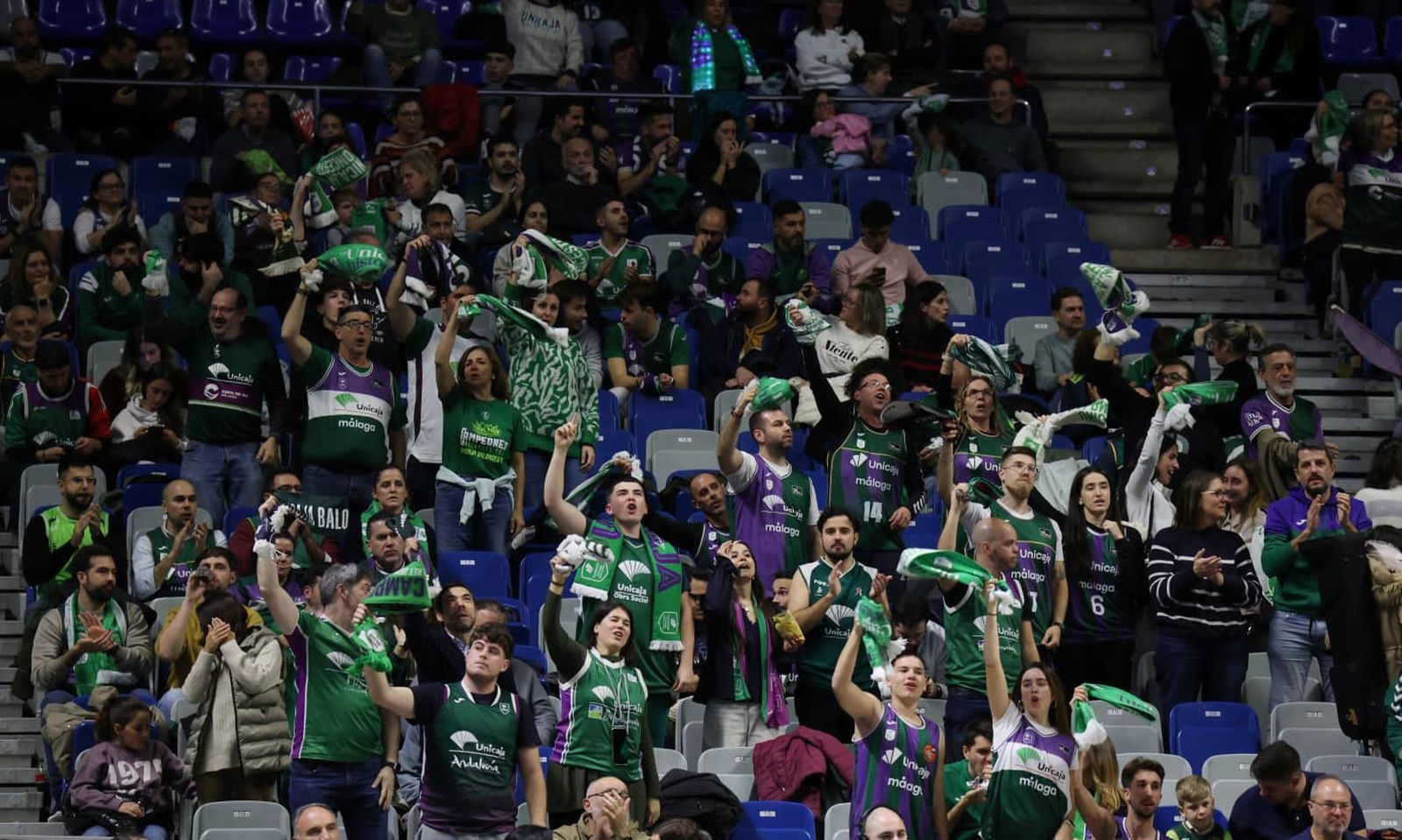 Búscate en el Carpena durante el Unicaja-Wurzburg