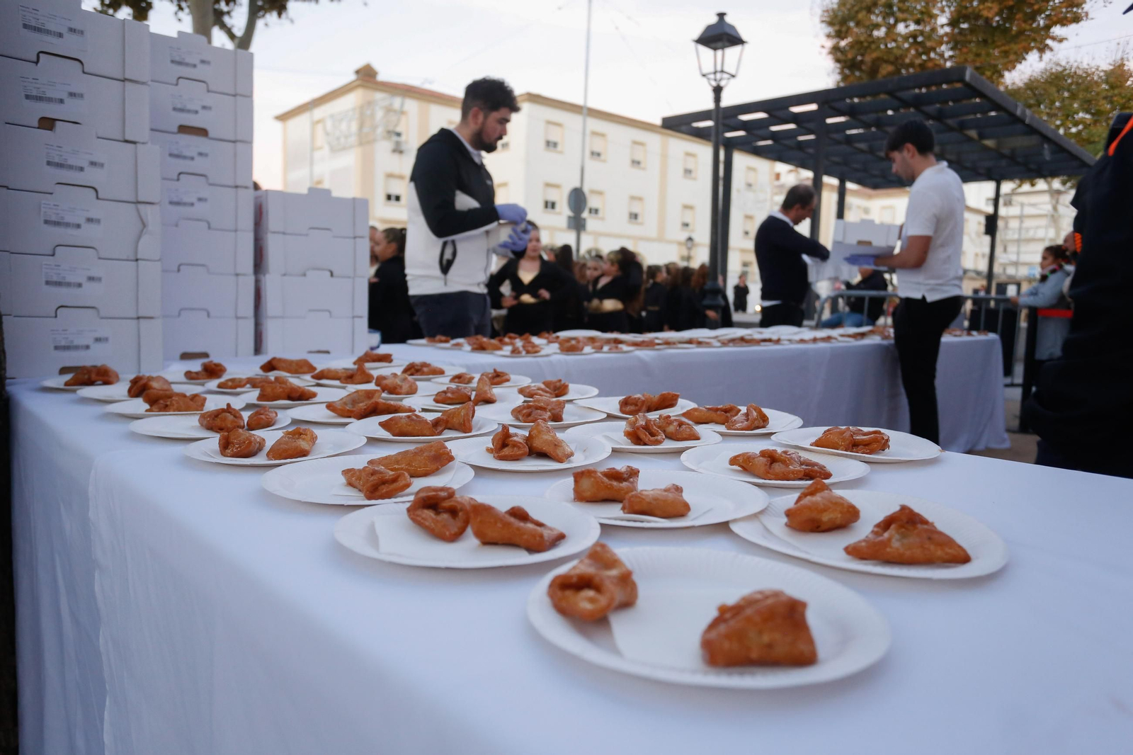 Las fotografías del encendido del alumbrado de Navidad en San Roque