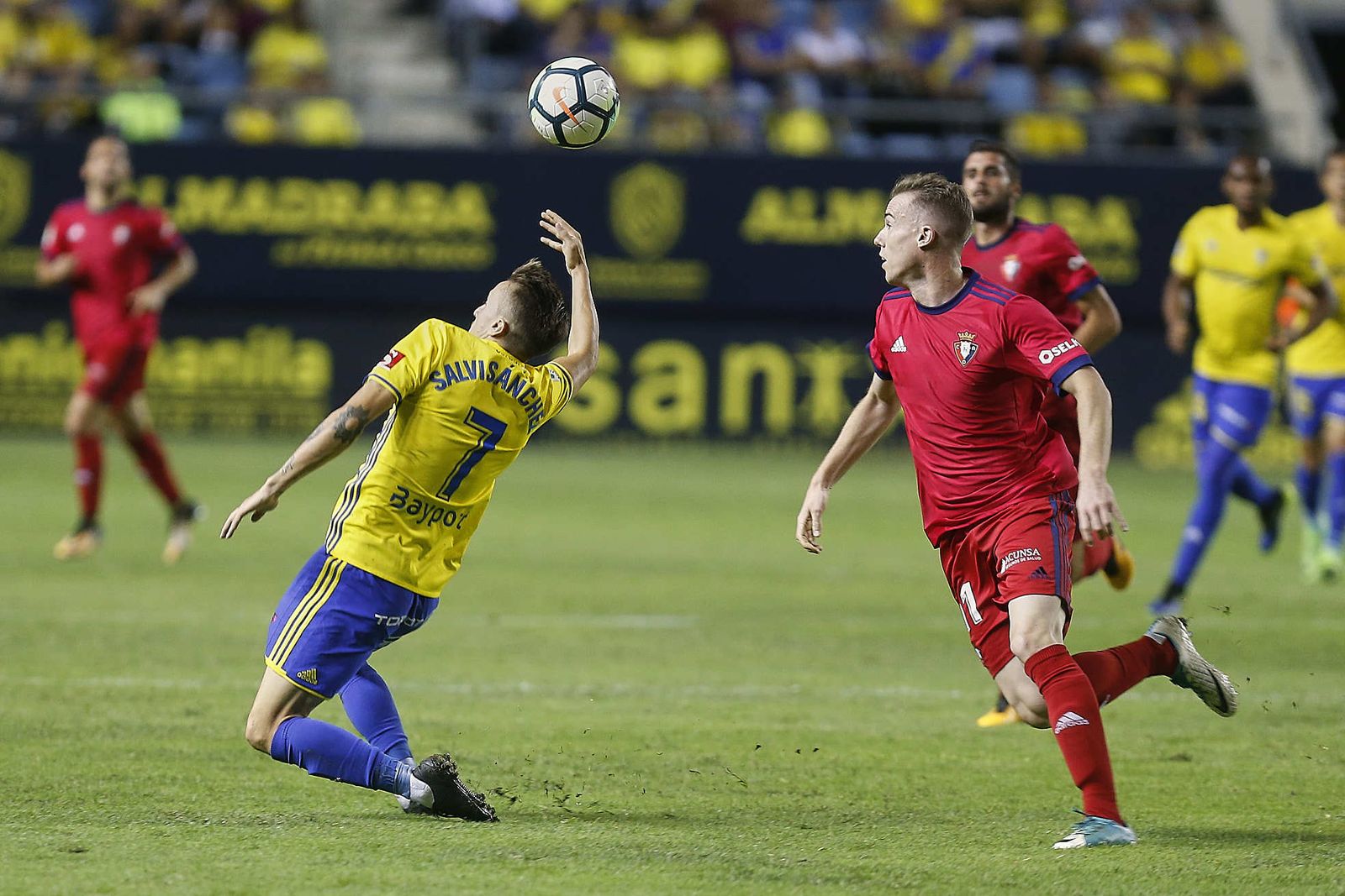 Las imágenes del Cádiz-Osasuna