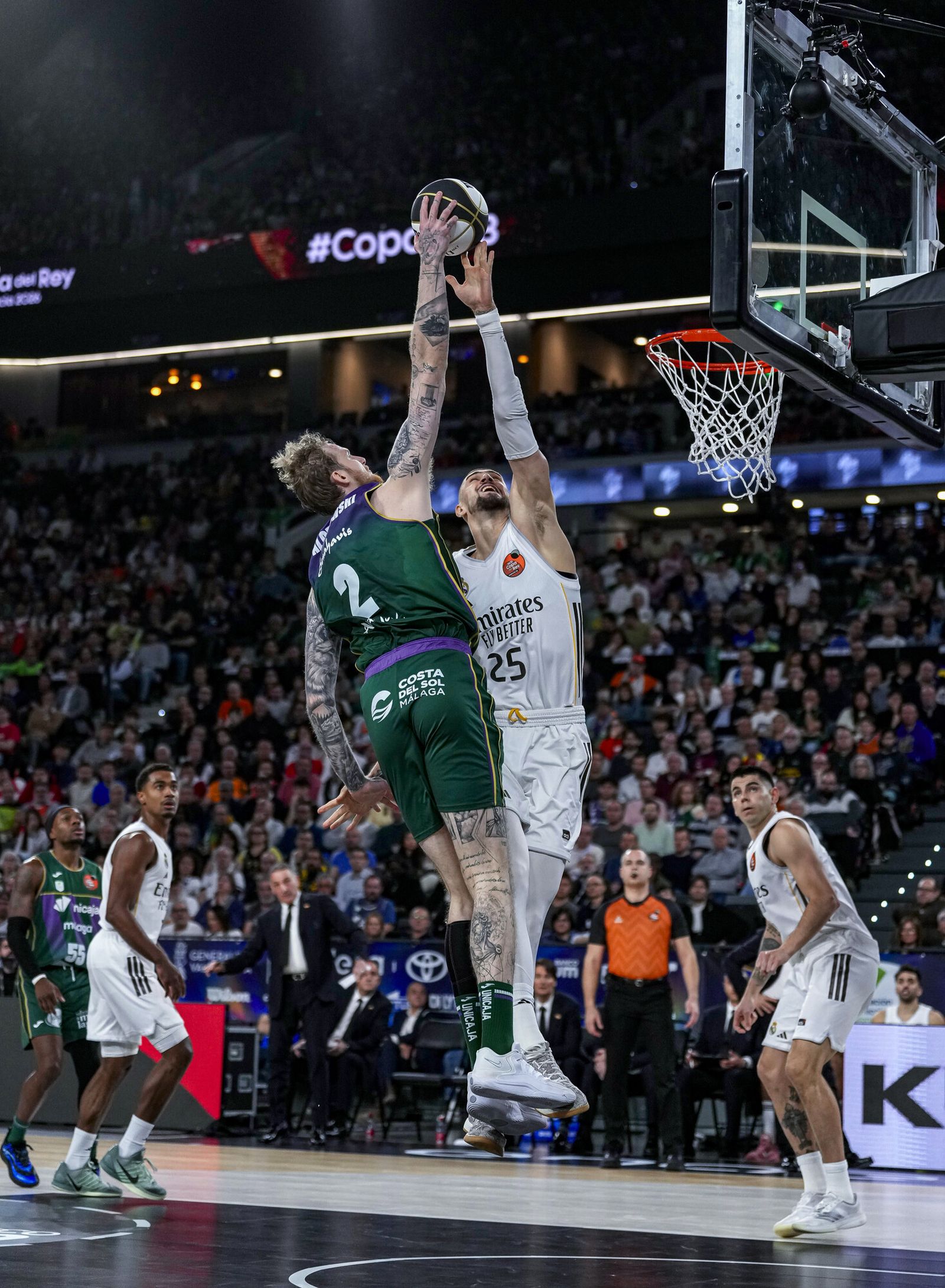 Las fotos del Real Madrid-Unicaja de la Copa del Rey de Valencia 2026