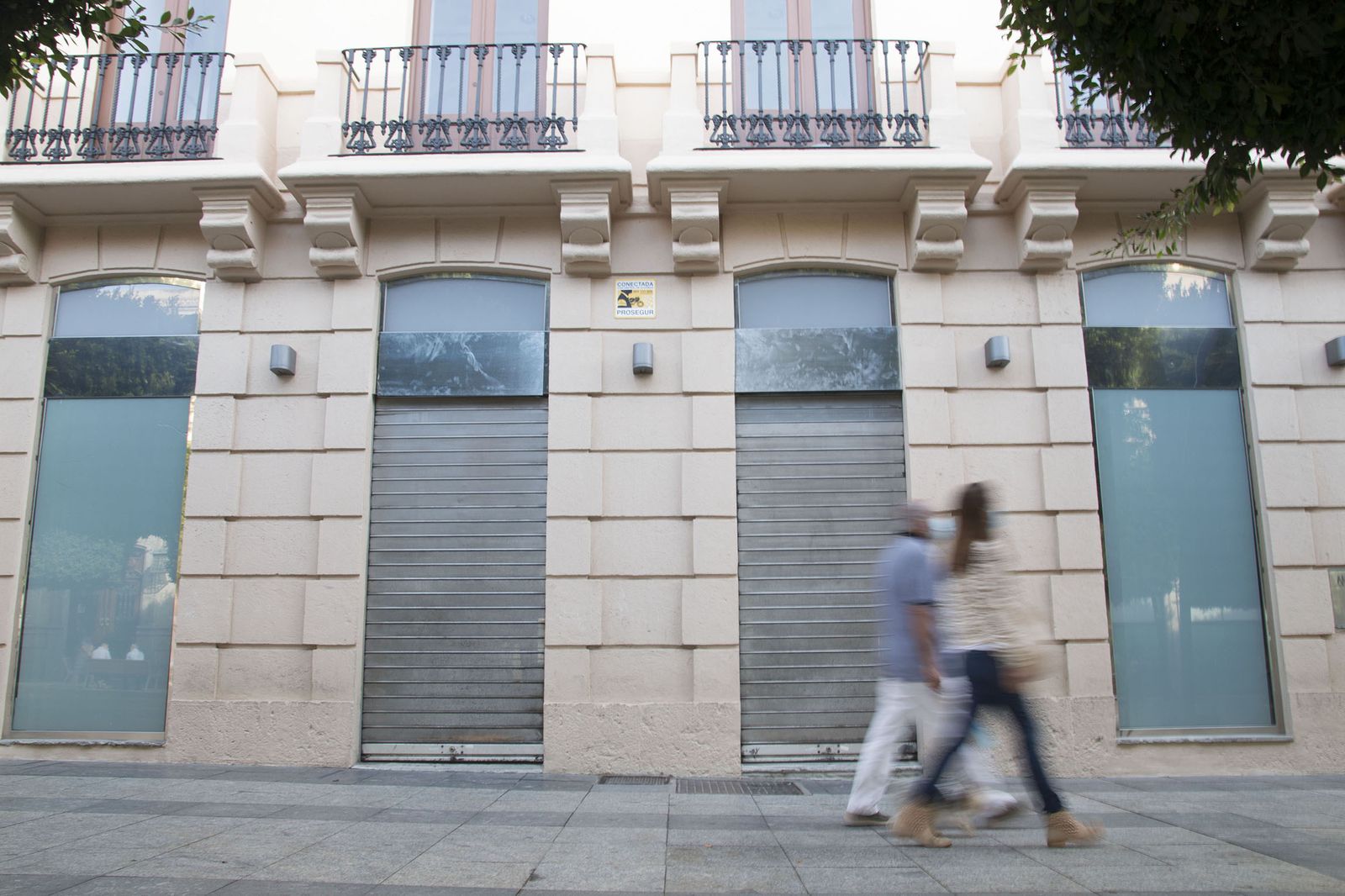 El local donde estaba Zara cerrado