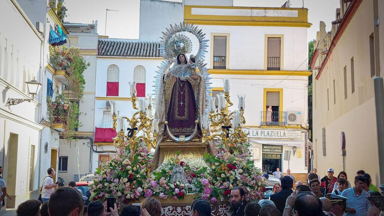El Carmen de Santa Ana en procesión