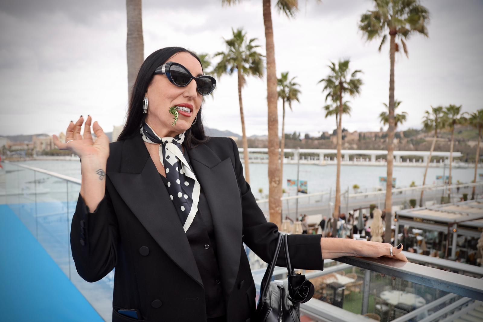Rossy de Palma posa en el photocall del Festival de Málaga.