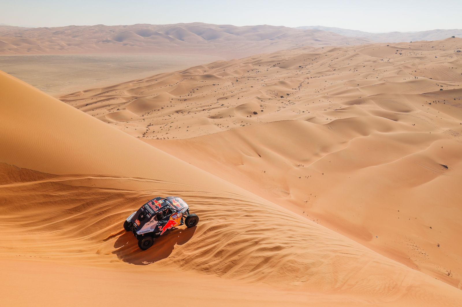 Las mejores fotos del Dakar por las dunas