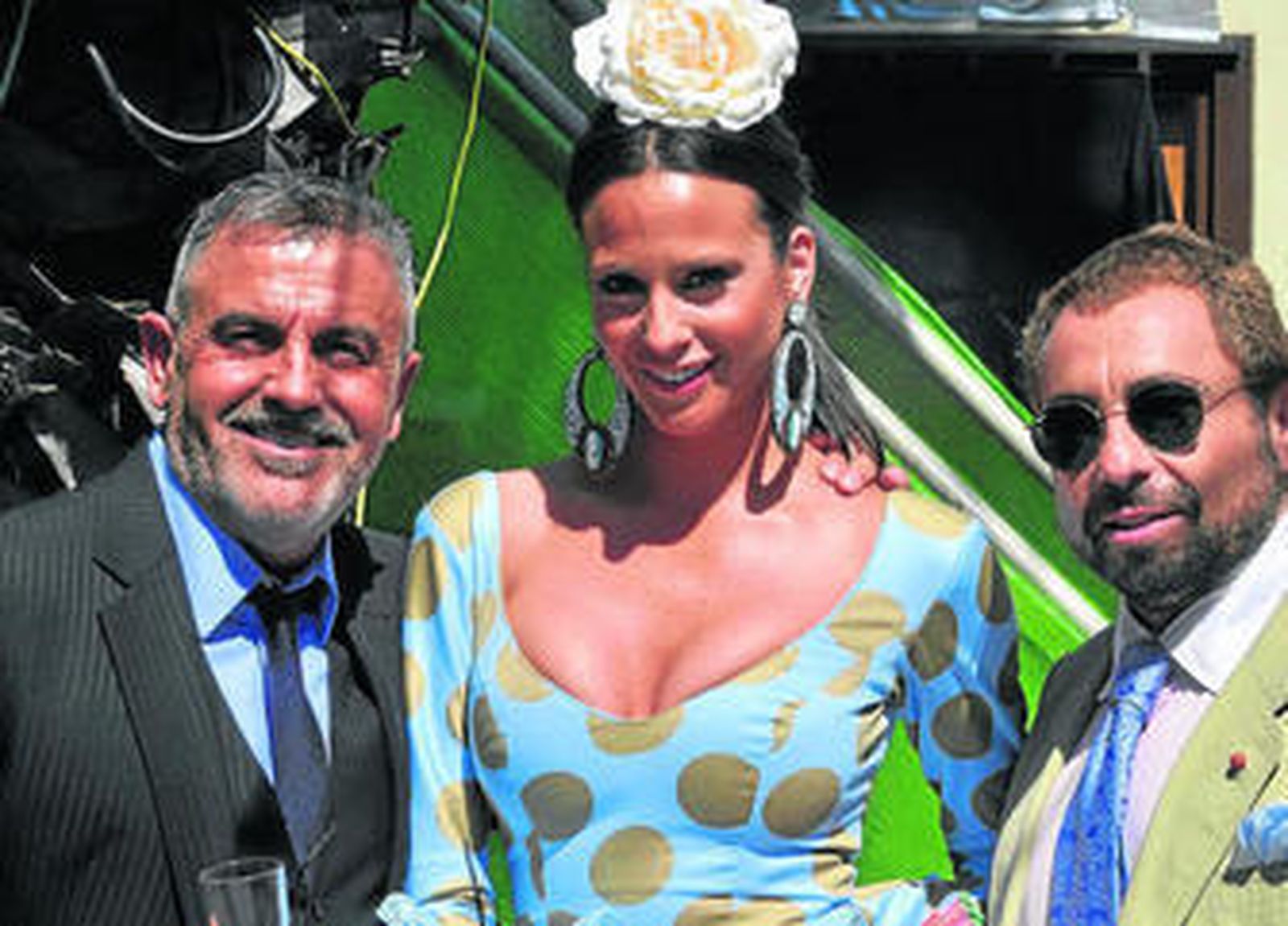 Paco Cerrato, Begoña Alonso y Pepe García de Tejada.