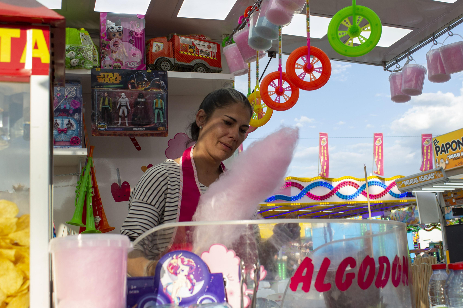 Fotos del viernes en la Feria de Los Barrios 2023