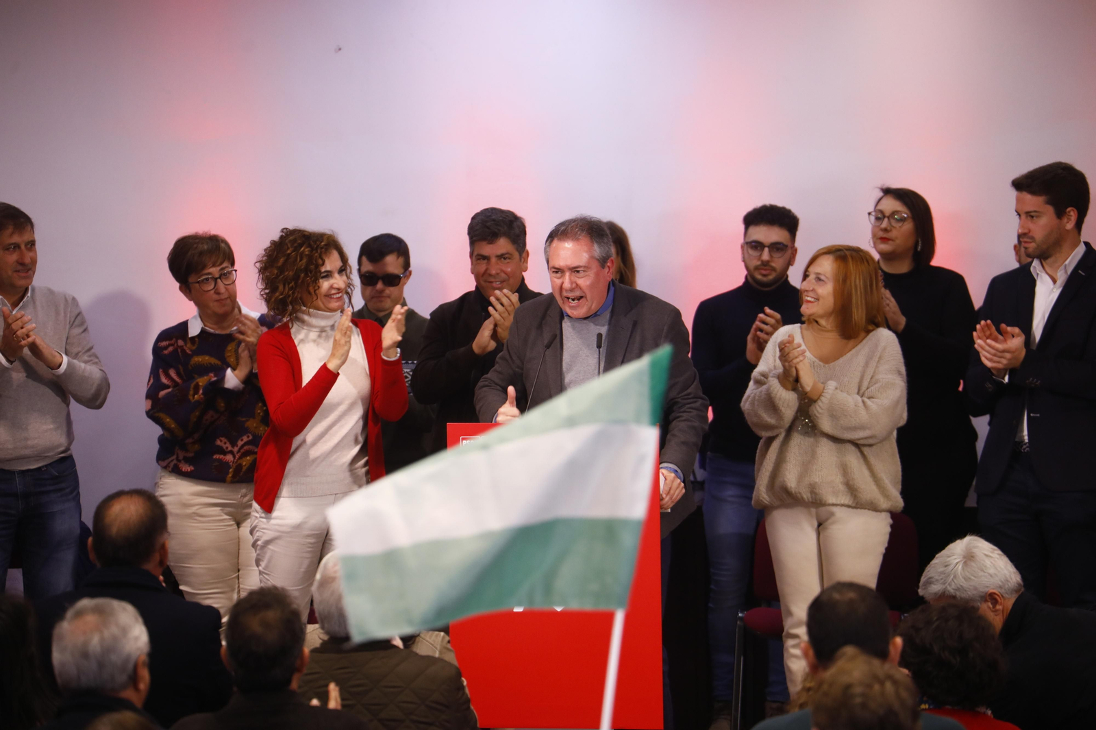 La presentación de Antonio Hurtado como candidato del PSOE a la Alcaldía de Córdoba, en imágenes
