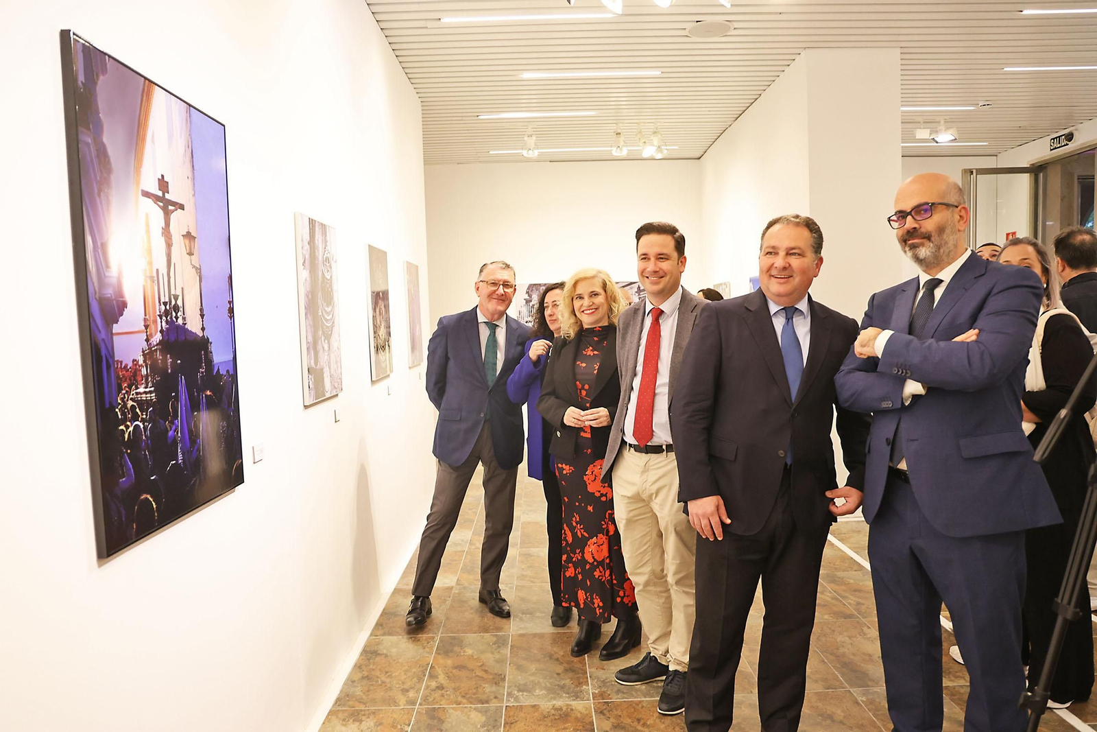 Inauguración de la Exposición de fotografías Huelva, provincia cofrade de Huelva Información en la Diputación de Huelva