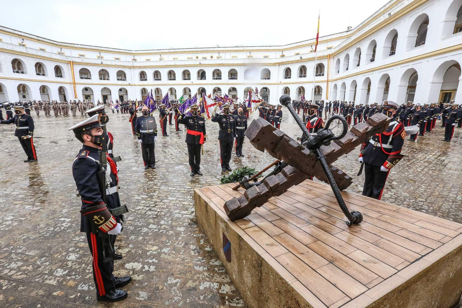 Así ha sido la conmemoración del 484 aniversario de la Infantería de Marina