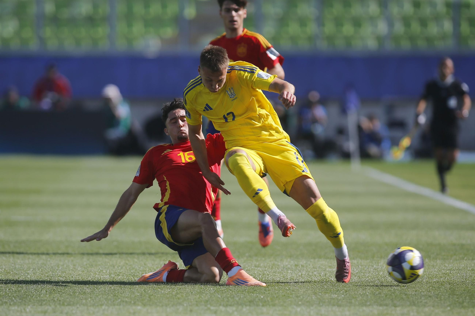 Las mejores fotos del Ucrania-España sub 20