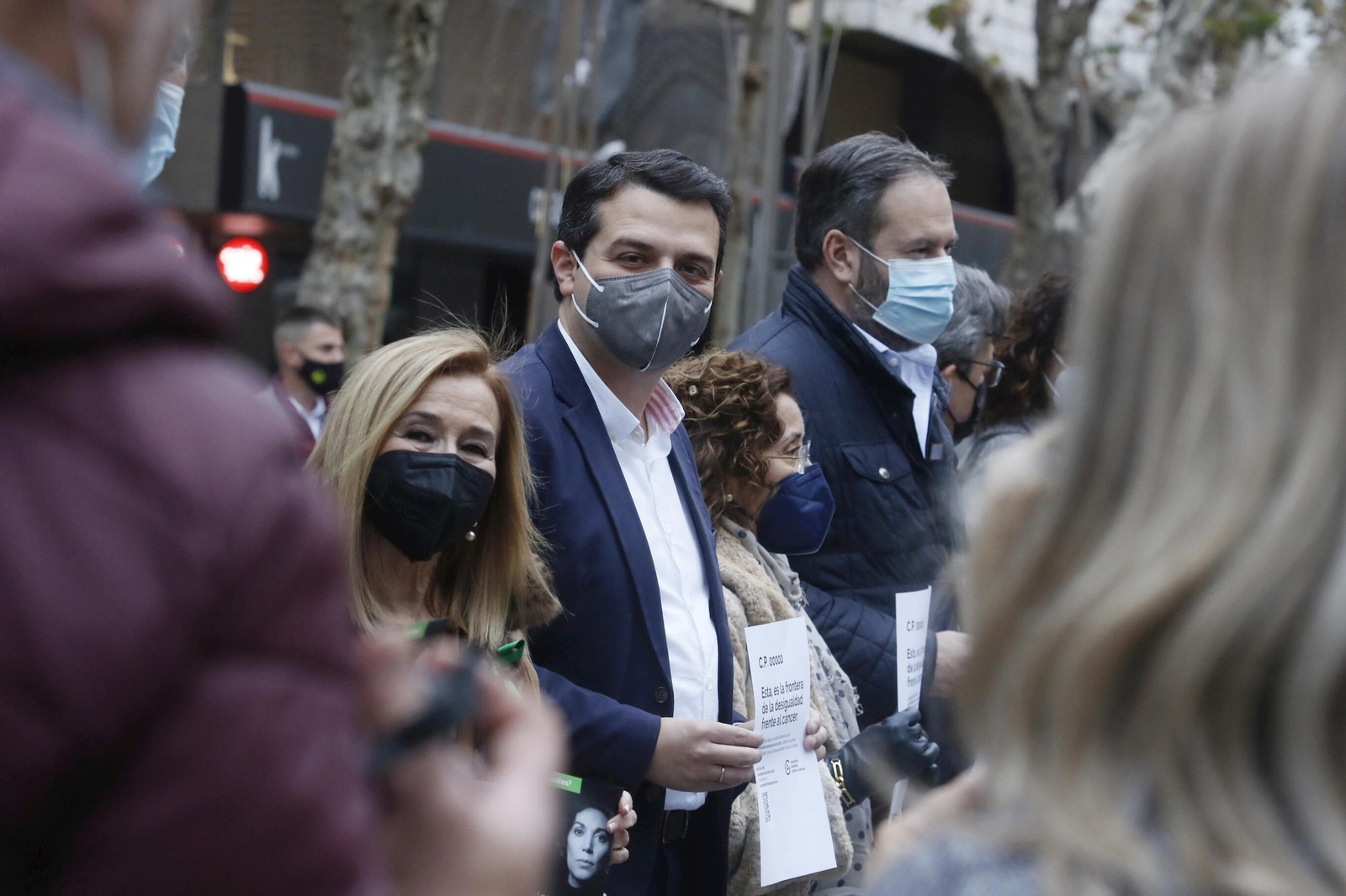 Las imágenes de la celebración del Día Mundial contra el Cáncer en Córdoba
