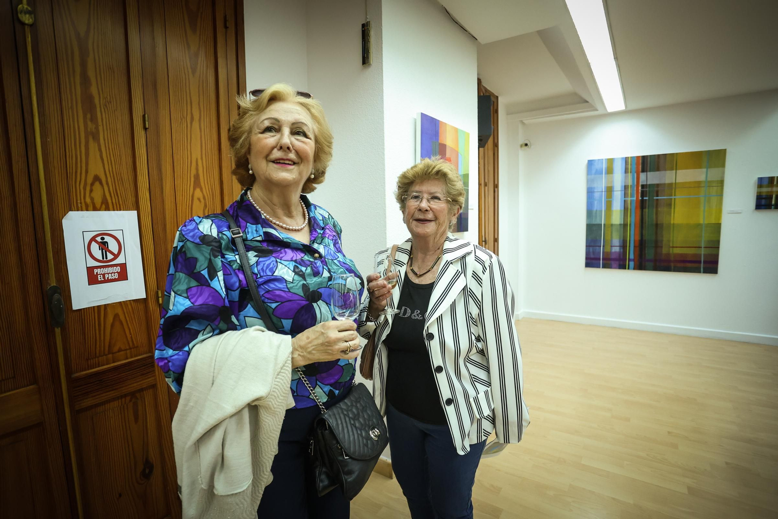 Imágenes de la inauguración de la exposición de Pepe Márquez en la sala ArteAdiario