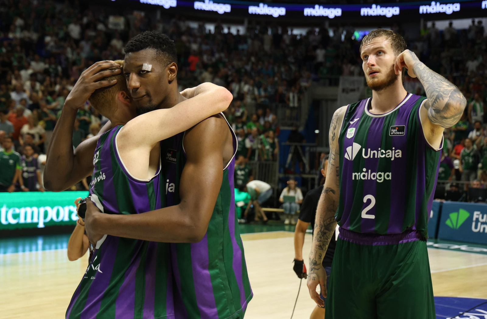 El Unicaja-Real Madrid, en fotos