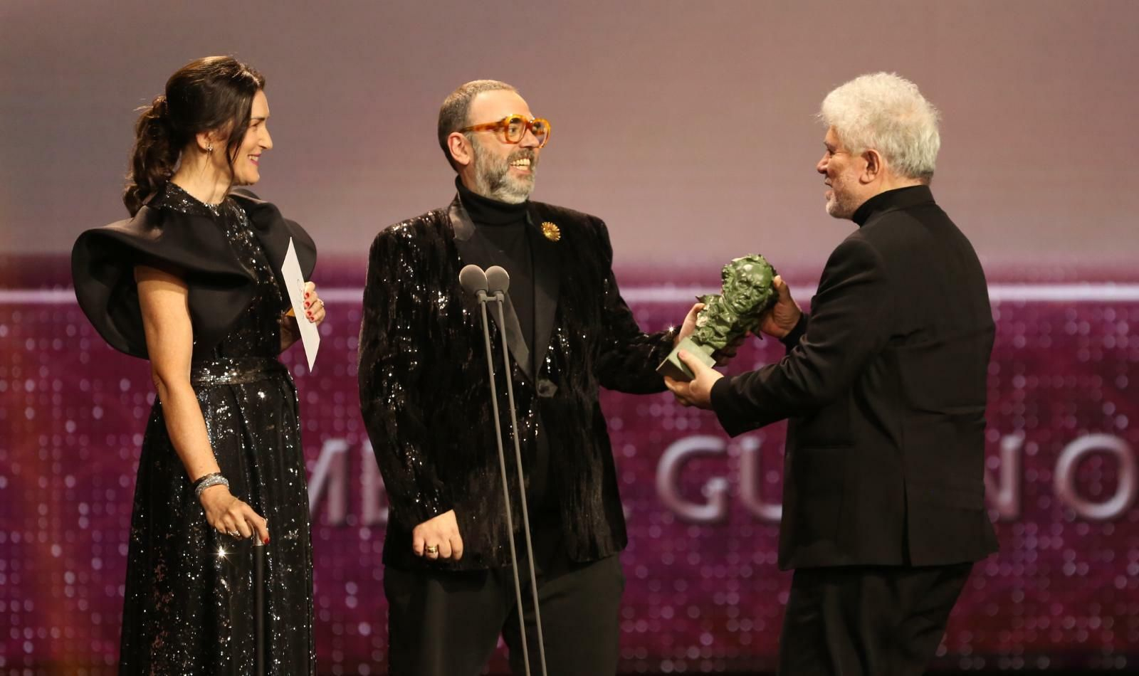 Los premiados en la gala de los Goya 2020 en Málaga. Los premiados en la gala de los Goya 2020 en Málaga.