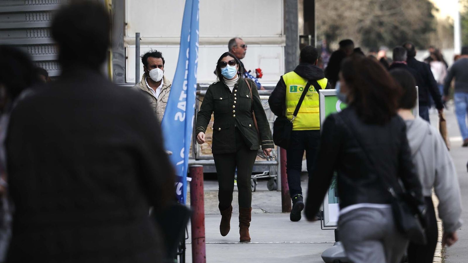 Las fotos del polígono de Palmones, tras el levantamiento del cierre  perimetral de Algeciras y Castellar