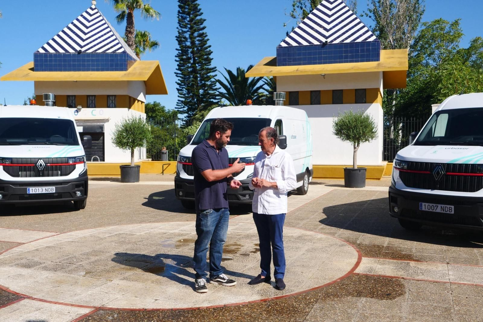 Una imagen de la presentación de estos vehículos.