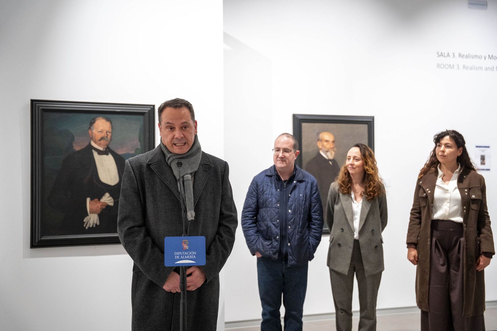 Fotogalería de la nueva obra de Zuloaga de la familia Cosentino en el MUREC