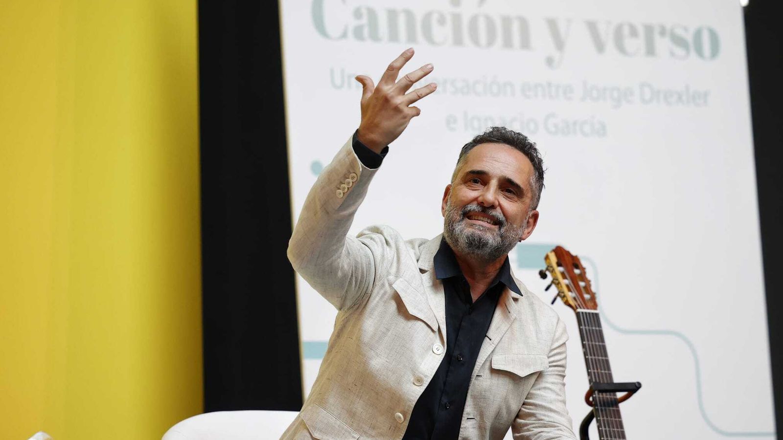 El músico Jorge Drexler, en un momento de 'Canción y verso'.