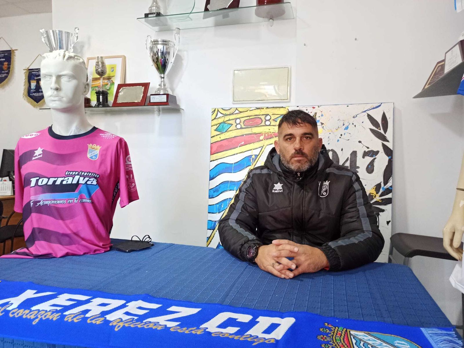 Emilio Fajardo confía en que el equipo logre la primera victoria de la segunda vuelta.