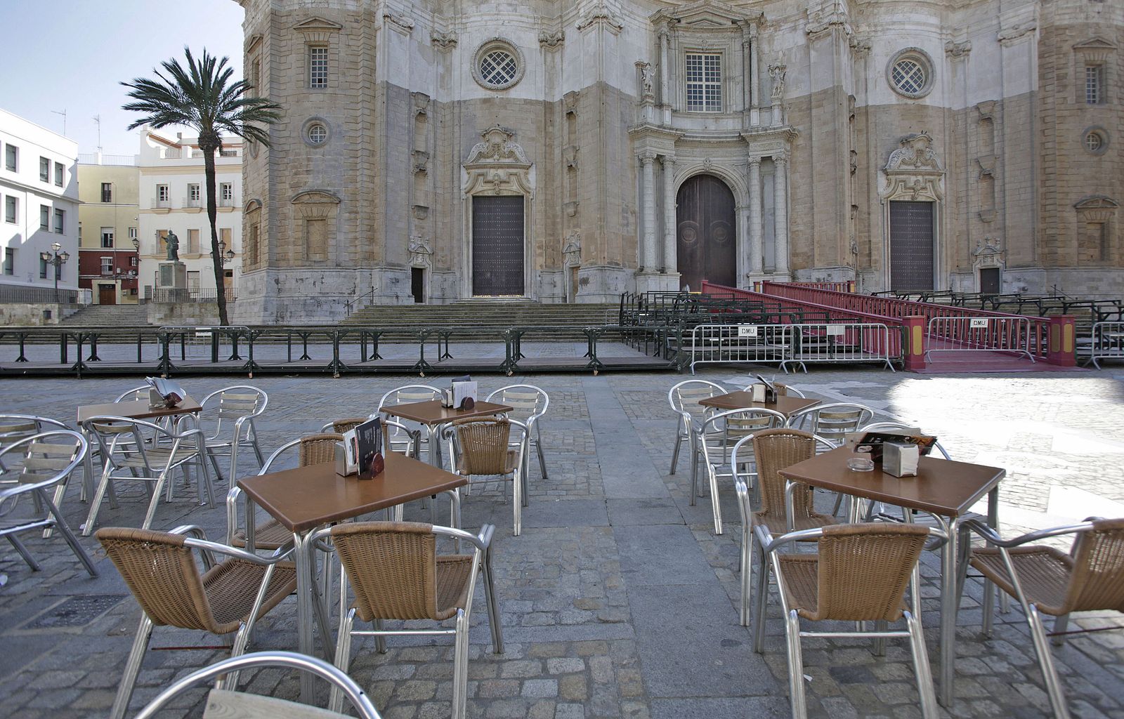 Imágenes del estado de alarma en cadiz - día 2