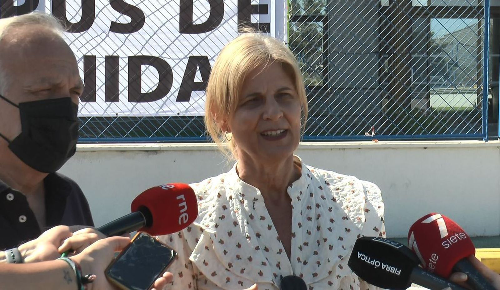 Fernández y Pelayo durante la visita a Airbus