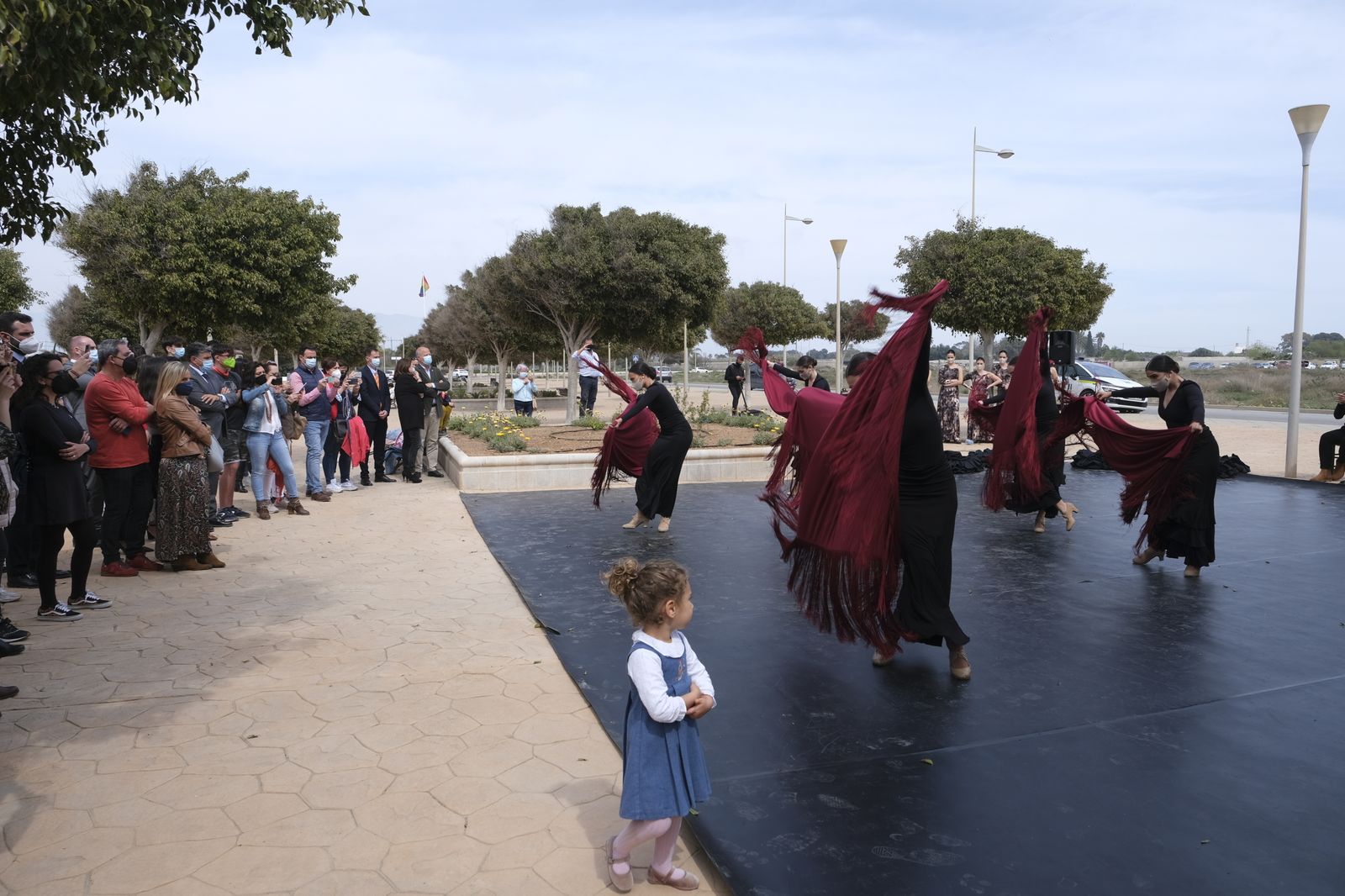 Fotogalería colocación primera piedra Conservatorio Profesional de Danza 'Kina Jiménez' de Almería