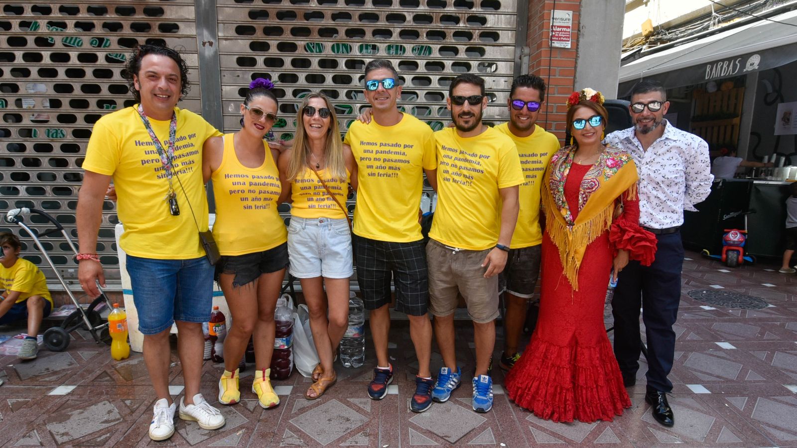 Las fotos del Domingo Rociero en el centro de la Línea