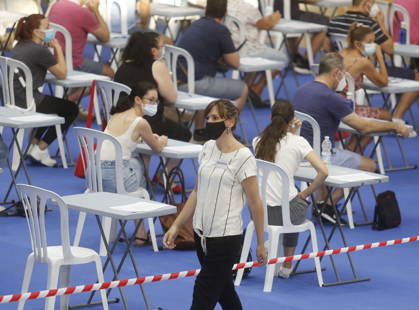 Las oposiciones de Sadeco, en imágenes