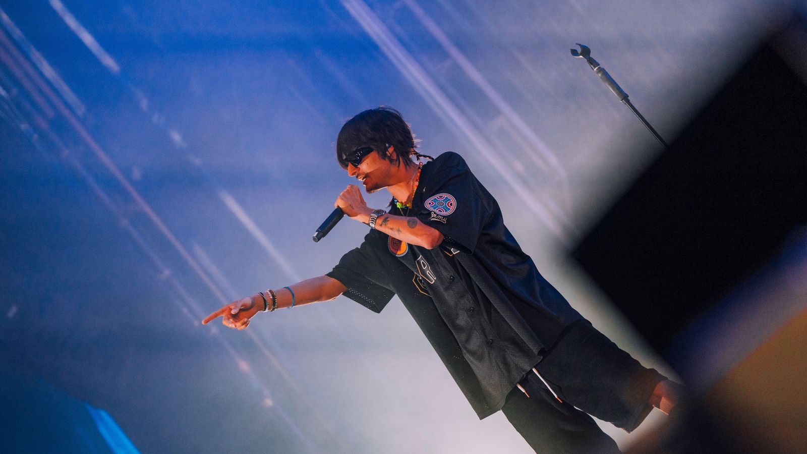 Danny Ocean durante su actuación en Concert Music Festival