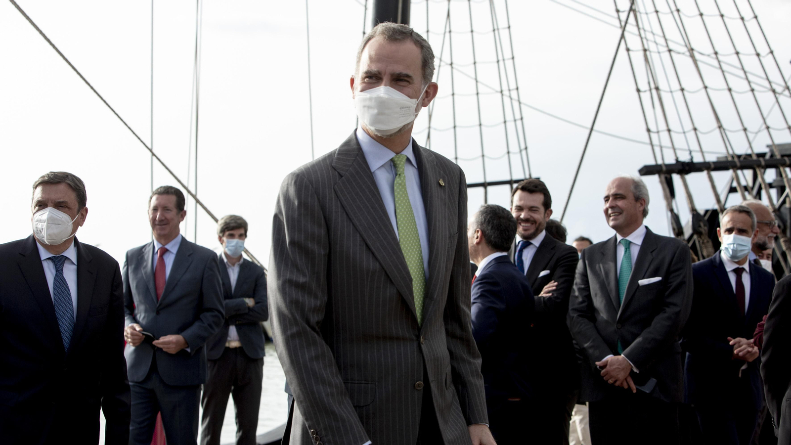 La visita del Rey Felipe VI a Sanlúcar, en imágenes