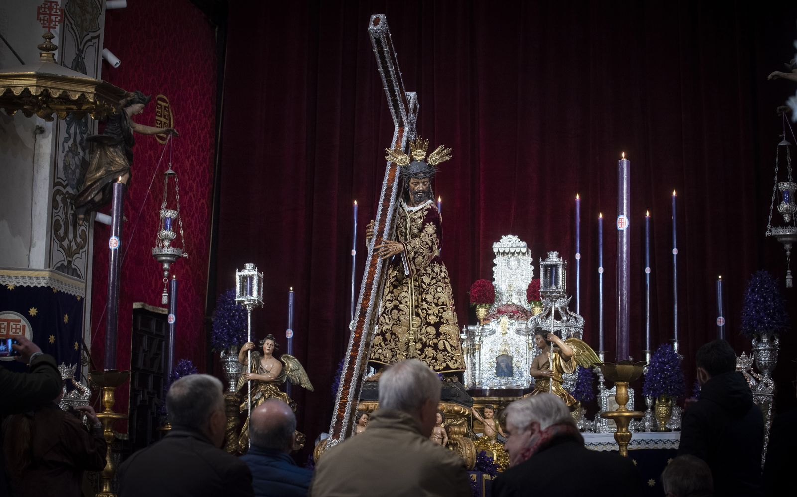 Imágenes de la veneración a Jesús Nazareno