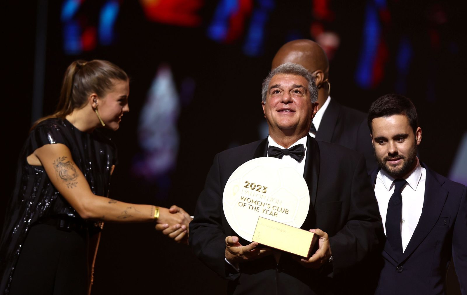 Las fotos del Balón de Oro