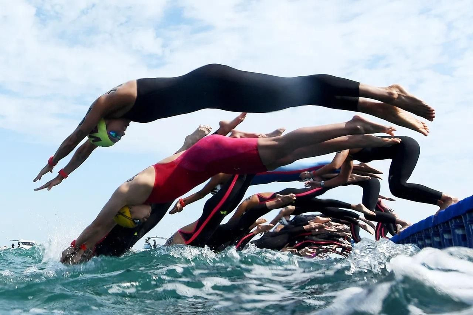 María de Valdés, la plata mundial en aguas abiertas en fotos