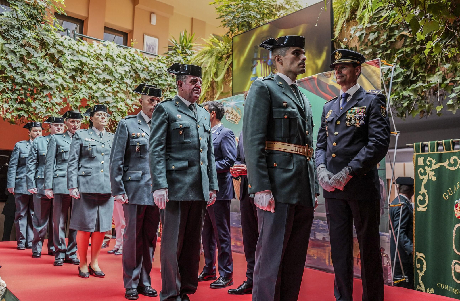 Conmemoración del 179 aniversario de la  fundación de la Guardia Civil, en imágenes