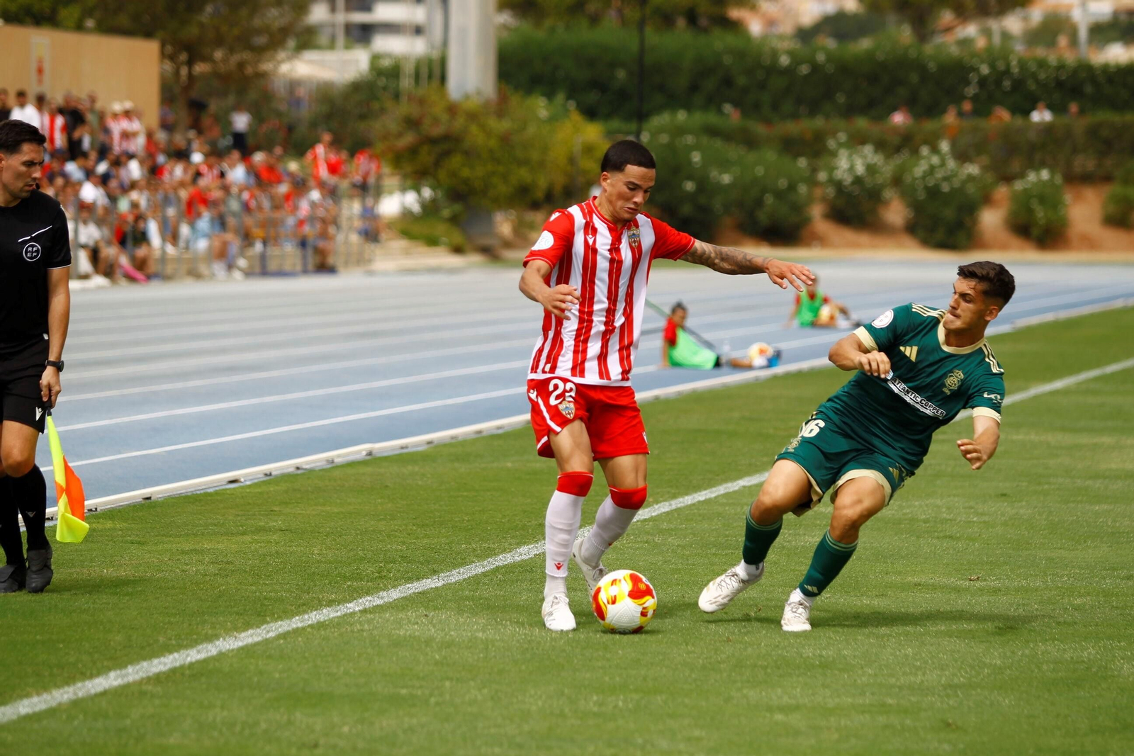 Las mejores imágenes del Almería B-Recreativo de Huelva