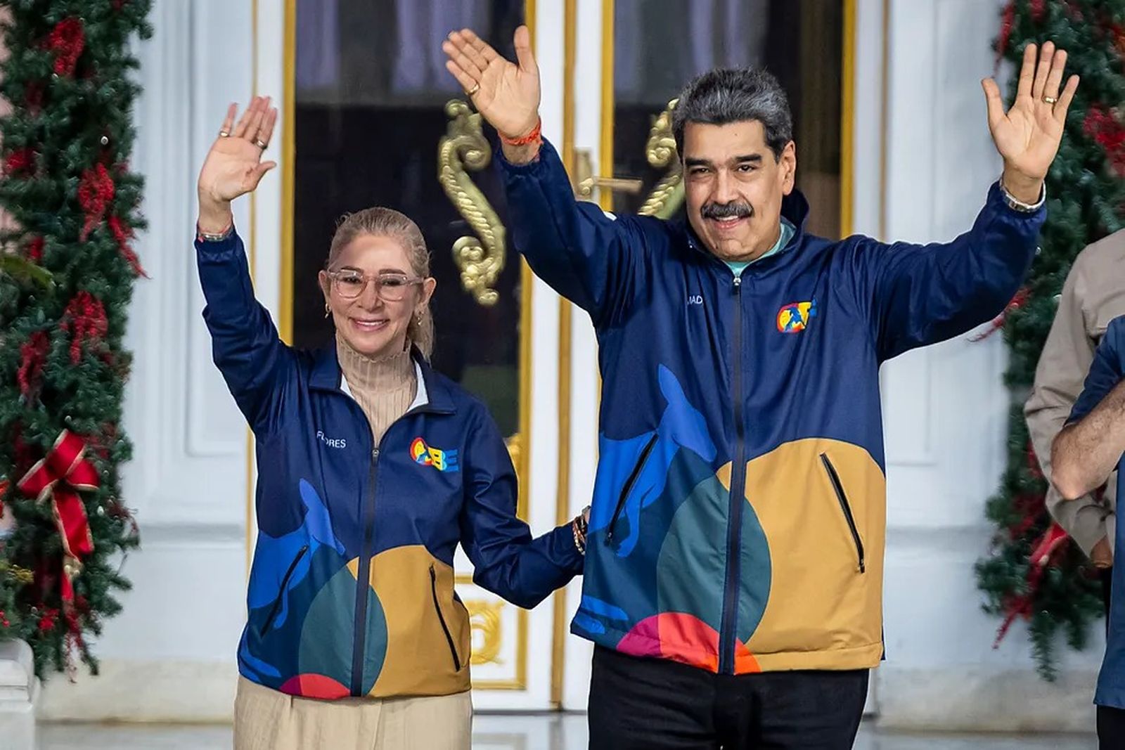 Cilia Flores y Nicolás Maduro