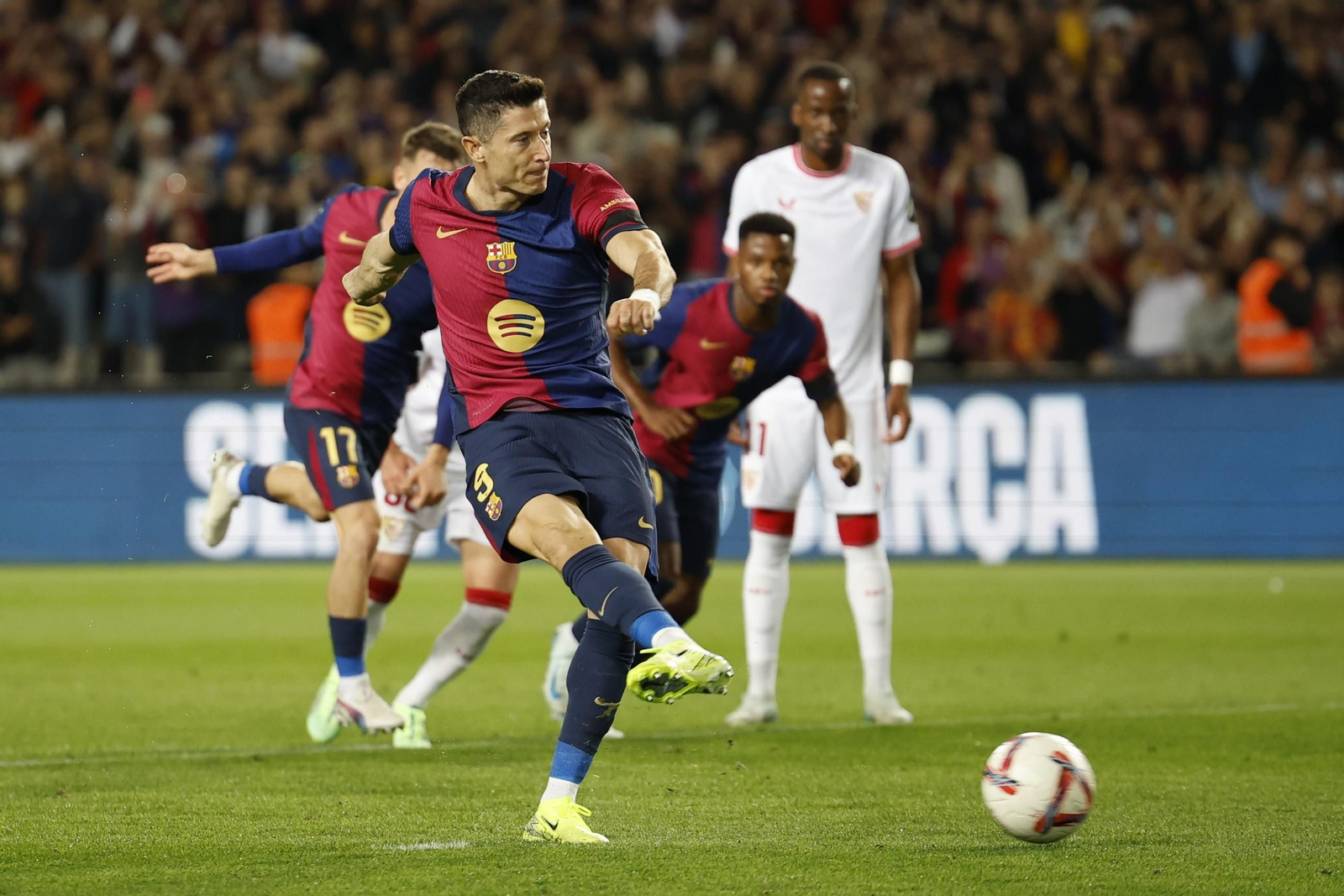 Las fotos del Barcelona - Sevilla